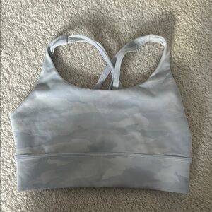 Lululemon Gray Camo Sports Bra (6)